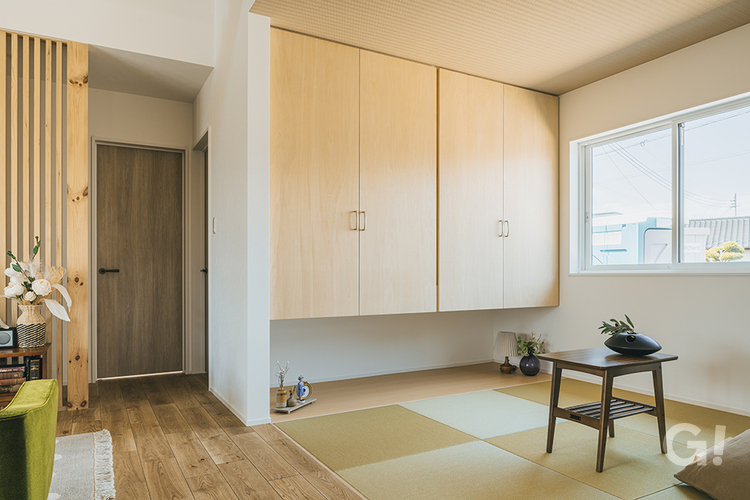 【規格住宅】和モダンな家【和室】