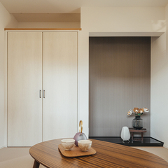 【規格住宅】差し色の黒がかっこいい、ナチュラルモダンな家【タタミコーナー】