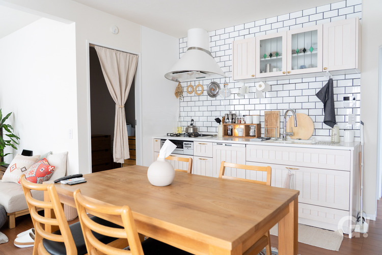 南欧風×自然素材×ナチュラルデザインのかわいい家の写真