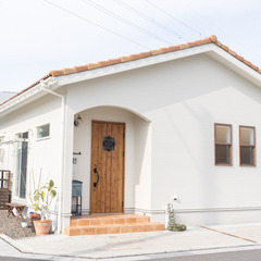 南欧風×自然素材×ナチュラルデザインのかわいい家