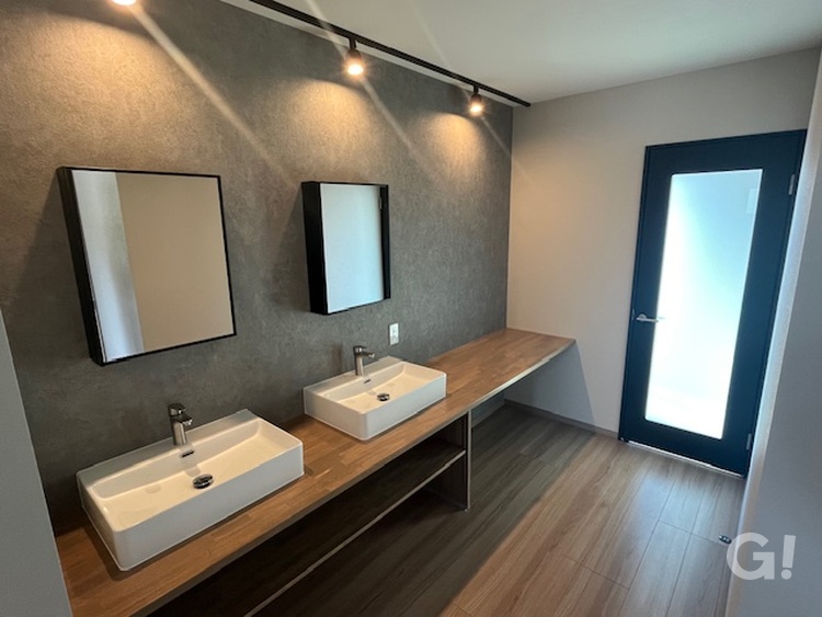 ホテルライクな洗面化粧台