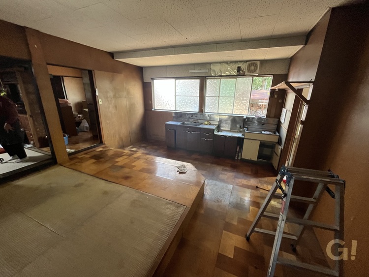 古民家リフォームダイニングキッチン