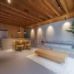 北欧フィンランドの山小屋を住宅に落とし込んだ住宅