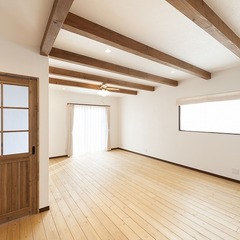 漆喰の自然素材の注文住宅
